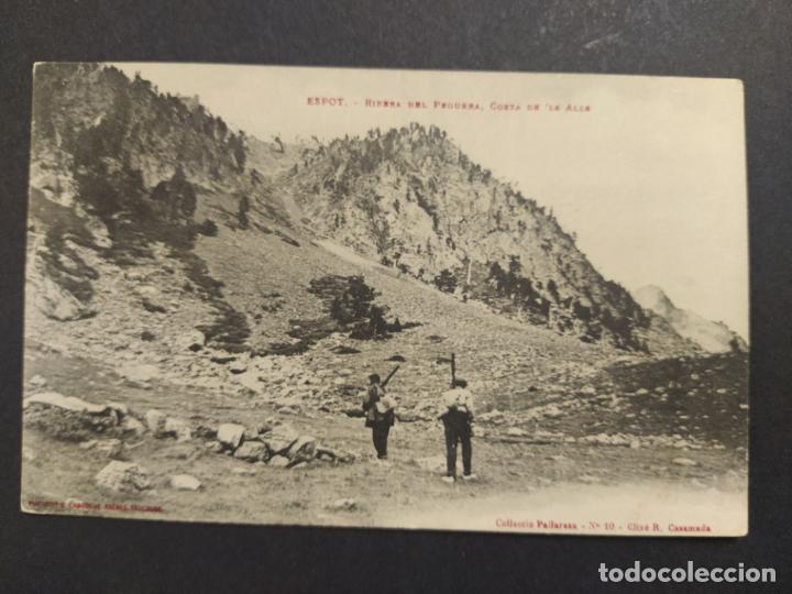 Postales: ESPOT-RIBERA DEL PEGUERA-COL&middot;PALLARESA N&ordm;10-VER REVERSO-(64.428)