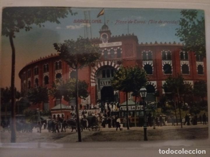 Postales: Postal Plaza de toros de las Arenas de Barcelona a color (sin circular)