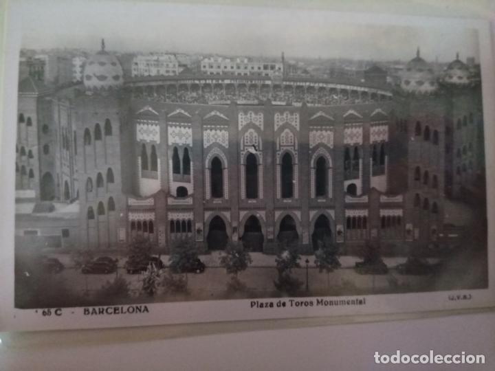 Postales: Postal Plaza de toros La Monumental de Barcelona (sin circular)