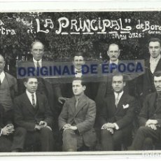 Postales: (PS-62174)POSTAL FOTOGRAFICA DE BORDILS-COBLA ORQUESTA LA PRINCIPAL ANY 1925.V.FARGNOLI