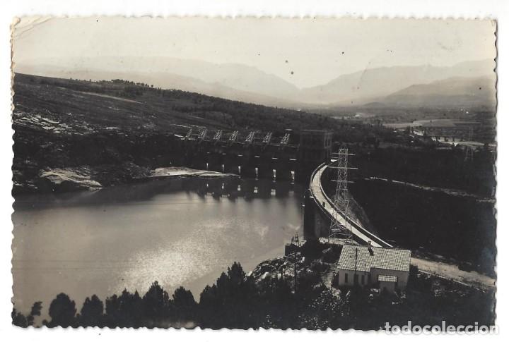 Postales: TREMP.- N&ordm; 4, EMBALSE SAN ANTONIO. EXCLUSIVAS F&Aacute;JULA. L&Eacute;RIDA- CIRCULADA (1953)
