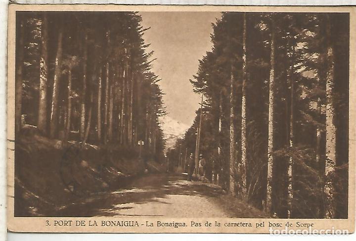 Postales: LERIDA PUERTO BONAIGUA ESCRITA 1934
