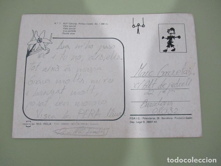 Postales: Alp (Girona) - Escrita - Foto 2