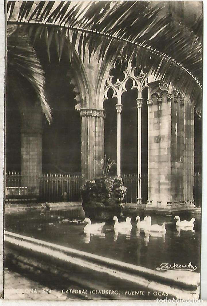 Postales: BARCELONA CATEDRAL ESCRITA - Foto 1