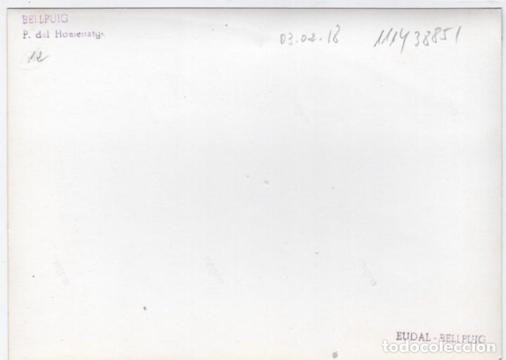 Postales: bellpuig. pla&ccedil;a del homenatge. eudal - Foto 2