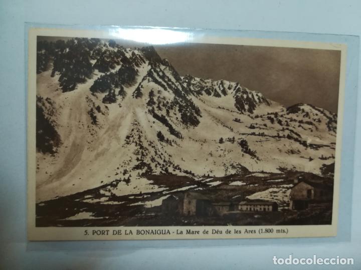 Postais: TARJETA POSTAL. PORT DE LA BONAIGUA. LERIDA. LA MARE DE DEU DE LES ARES. 5. SILVI GORDO