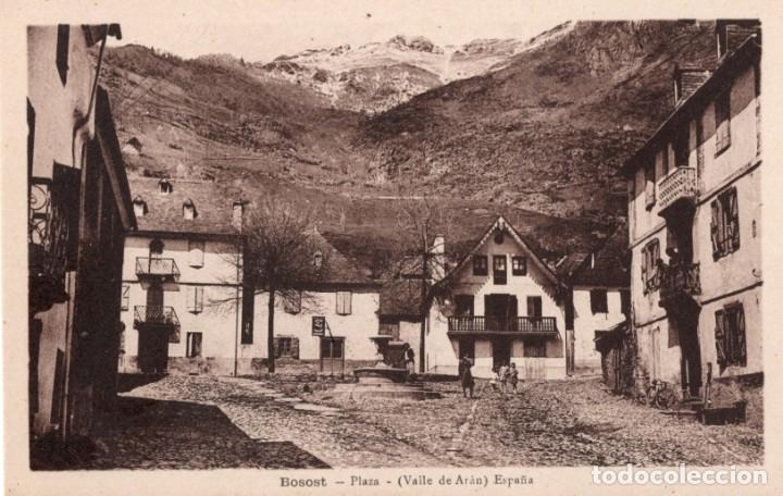 Postales: bosost. plaza espa&ntilde;a - Foto 1