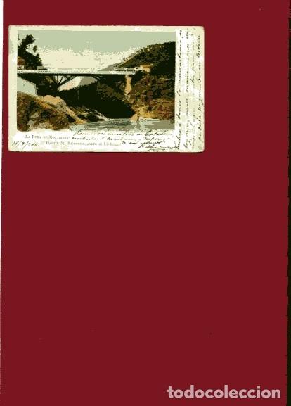 Postales: LA PUDA DE MONTSERRAT PUENTE DEL BALNEARIO SOBRE EL LLOBREGAT oferta . .