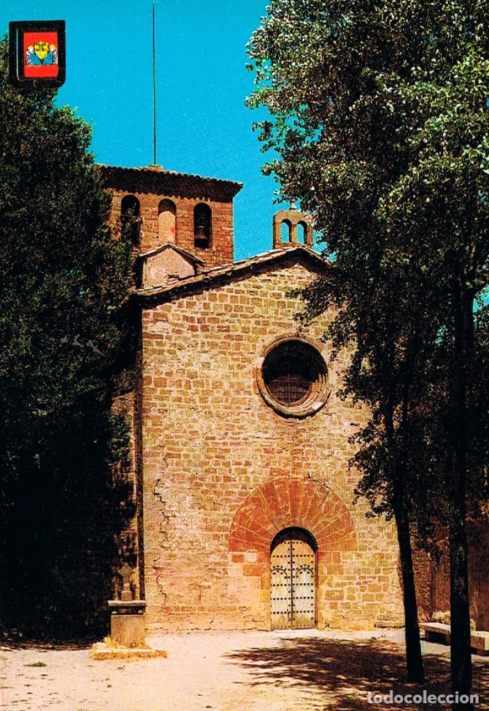 Cartoline: SANTA MARIA DE L'ESTANY, Monasterio, fachada principal