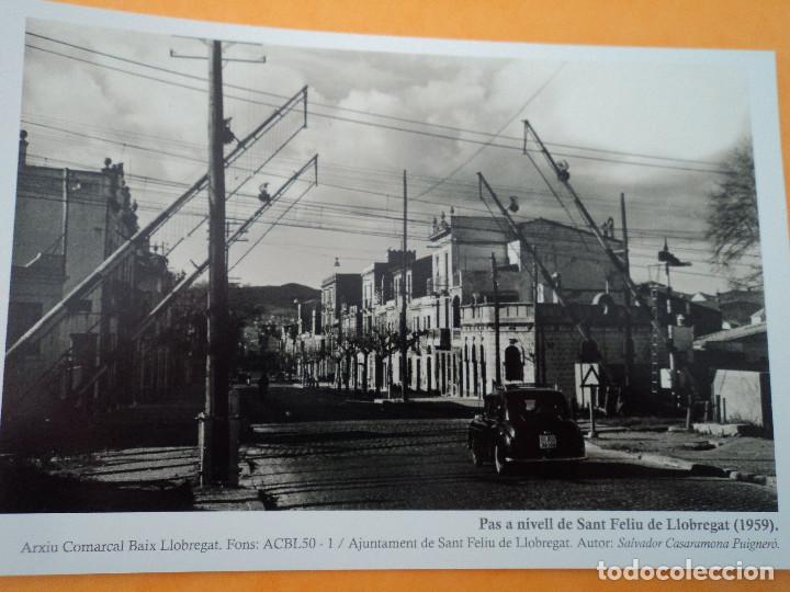 Postais: REPRODUCCION DE ANTIGUA FOTOGRAFIA DE SANT FELIU DE LLOBREGAT, PUBLICITARIA
