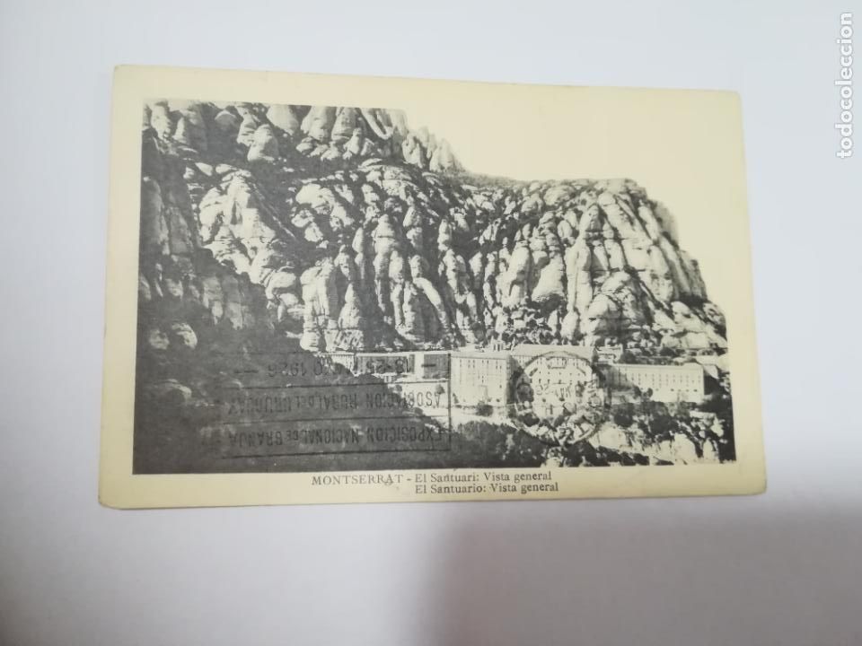 Postcards: TARJETA POSTAL. MONTSERRAT. EL SANTUARIO. VISTA GENERAL.