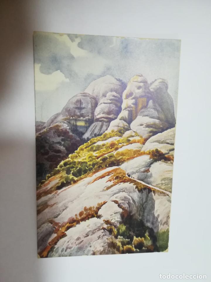 Postcards: TARJETA POSTAL. CATALU&Ntilde;A ARTISTICA. MONTSERRAT. 35. SAN JUAN. ED.FENIX