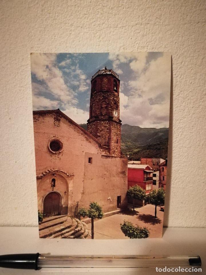 Postales: ANTIGUA POSTAL -10*15- LERIDA - CAJON - CATALU&Ntilde;A - IGLESIA VILALLER - ED. MAGI SU&Ntilde;E VALLS