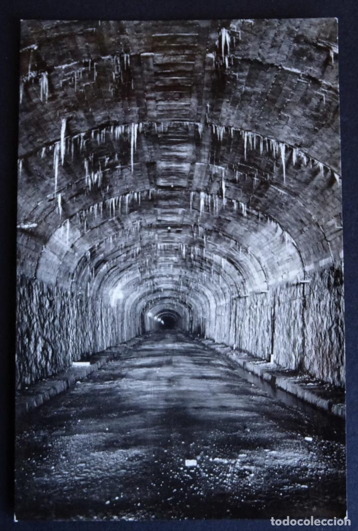 Postales: Vall d'Aran, tunel de Viella, antigua postal sin circular