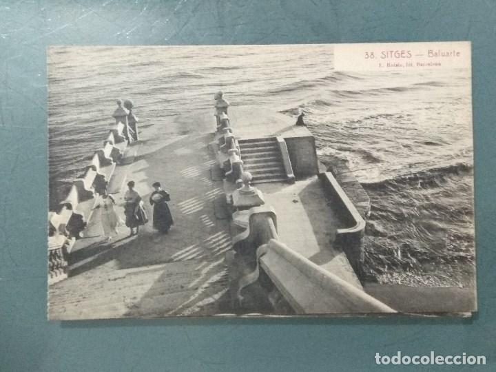 Postales: POSTAL - 38 SITGES - BALUARTE - L. ROISIN. - Foto 1