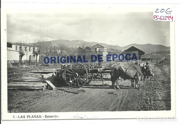 Postales: (PS-62294)POSTAL DE LAS PLANAS(GERONA)-ESTACION