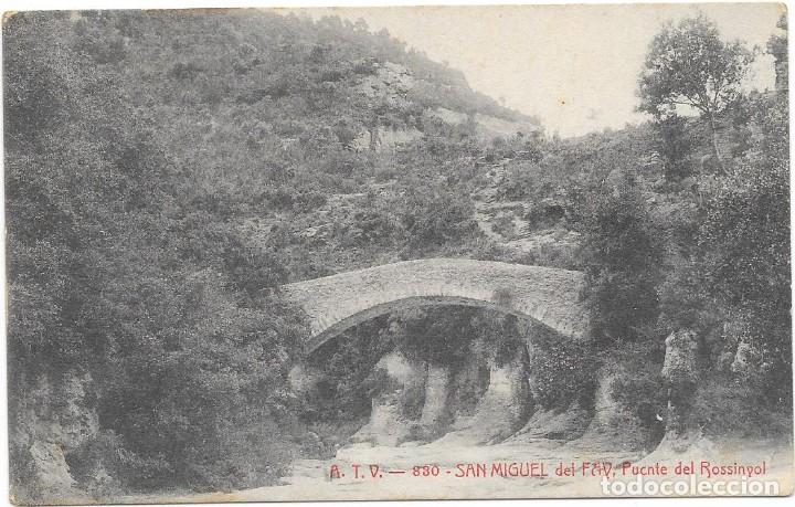 Postales: POSTAL A.T.V - 830 - DE SAN MIGUEL DEL FAY - FUENTE DEL ROSSINYOL .
