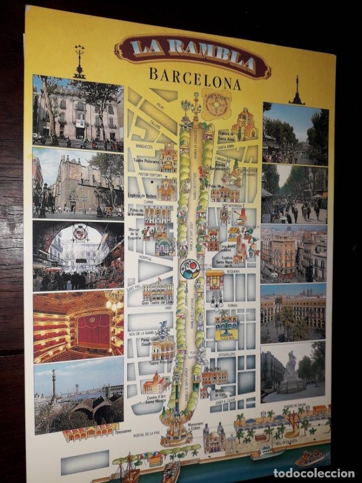 Postales: N&ordm; 34053 POSTAL LA RAMBLA BARCELONA - Foto 1