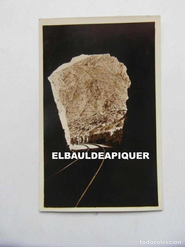 Postales: POSTAL FOTOGRAFIA FERROCARRIL. Lugar desconocido. CCTT