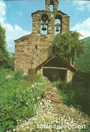 Cartes Postales: POSTAL A COLOR PIRINEU CATALA VALL DE BOHI N&ordm; 61 ESGLESIA ROMANICA DE CARDET