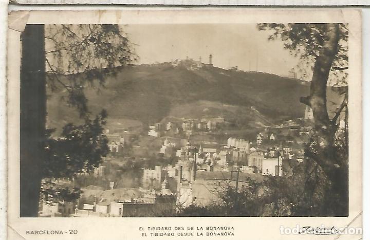 Postales: BARCELONA TIBIDABO ESCRITA - Foto 1