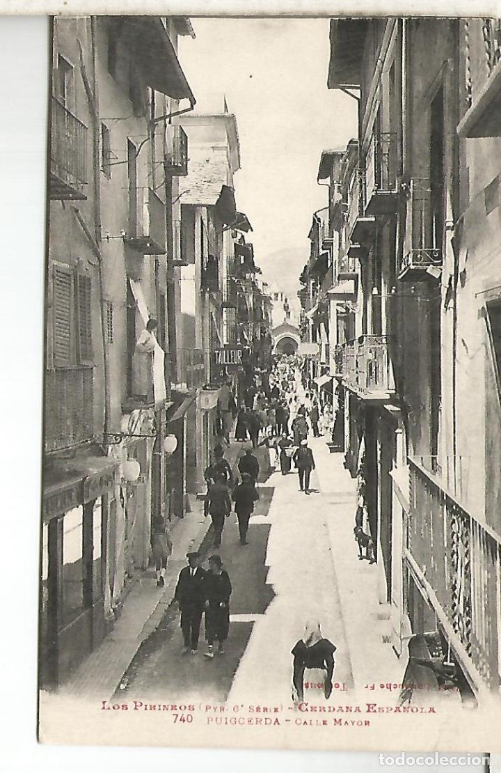 Postales: GERONA PUIGCERDA ESCRITA - Foto 1