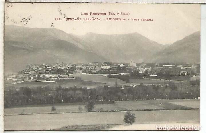 Postales: GERONA PUIGCERDA ESCRITA - Foto 1