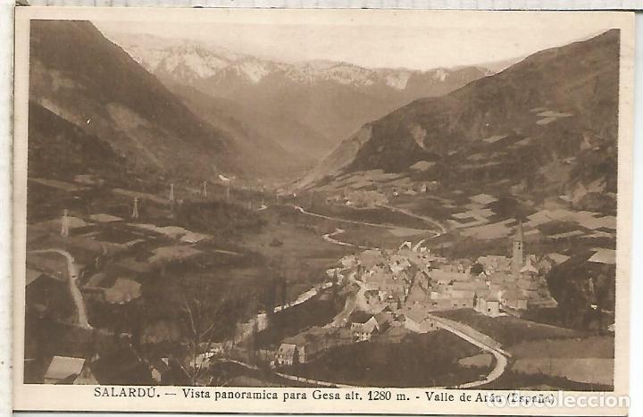 Postales: LERIDA SALARDU SIN ESCRIBIR