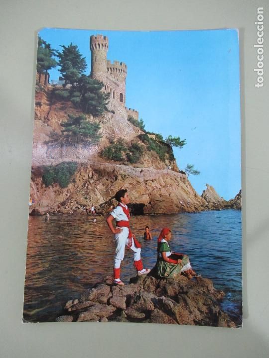Postales: Lloret de Mar - Castillo - Circulada - Foto 1