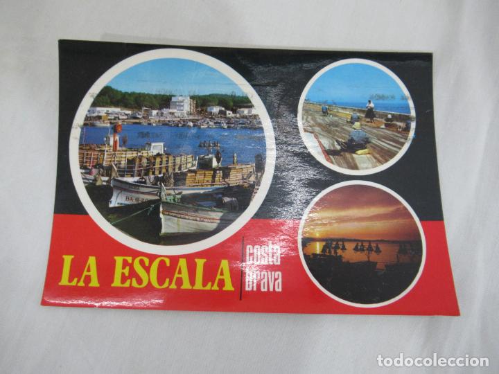 Postales: La Escala - Costa Brava - Escrita - Foto 1