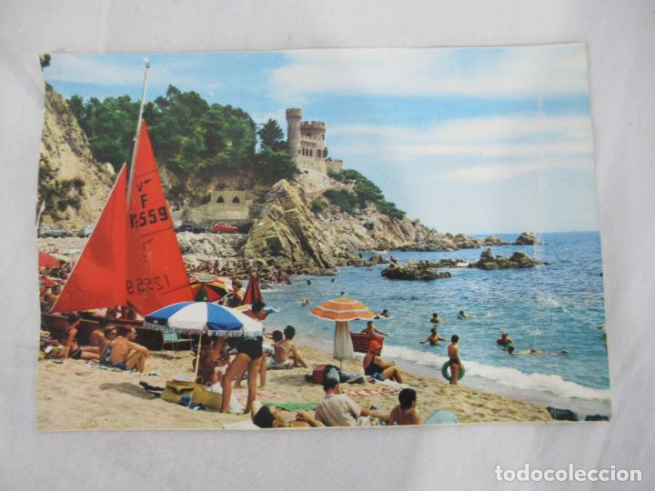 Postales: Lloret de Mar - Playa y Castillo - S/C - Foto 1