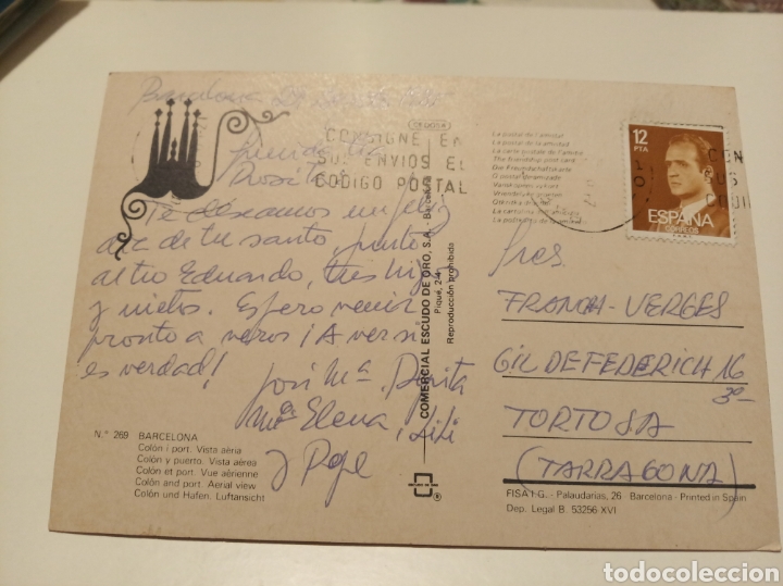 Postales: Barcelona - Foto 2