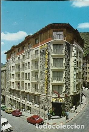 Cartes Postales: POSTAL A COLOR HOTEL COMTES URGELL LES ESCALDES ESCRITA 1978
