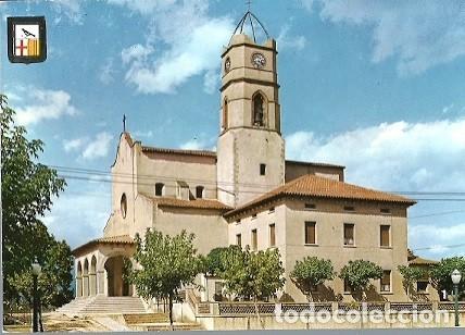 Cartoline: POSTAL A COLOR N&ordm; 2487 LLINAS DEL VALLES ESGLESIA PARROQUIAL ESCRITA 1971