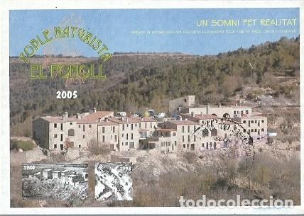 Cartoline: POSTAL A COLOR POBLE NATURISTA EL FONOLL