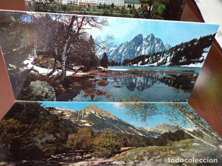 Postales: acordeon de 14 postales de ribagor&ccedil;a, vall de boi, aigues tortes 15 x 7,5 cm