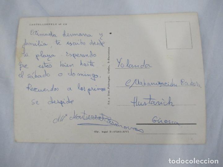 Postales: Castelldefels - Escrita - Foto 2