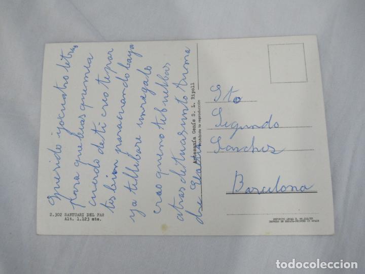 Postales: Ripoll - Santuari del Far - Escrita - Foto 2