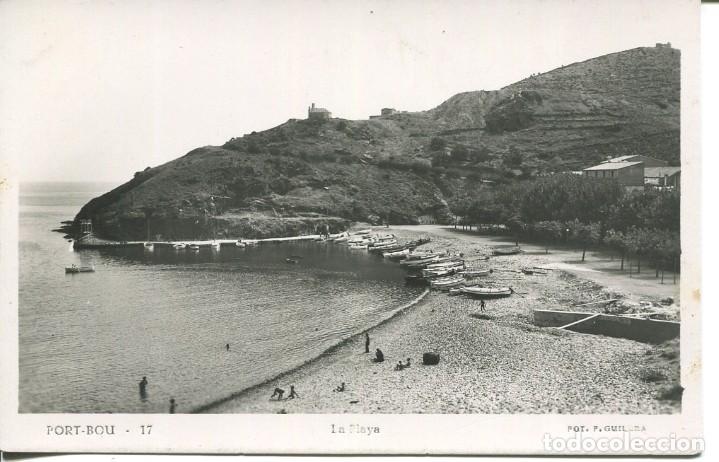 Postales: PORT BOU- PLAYA Y PUNTA XIRAU-