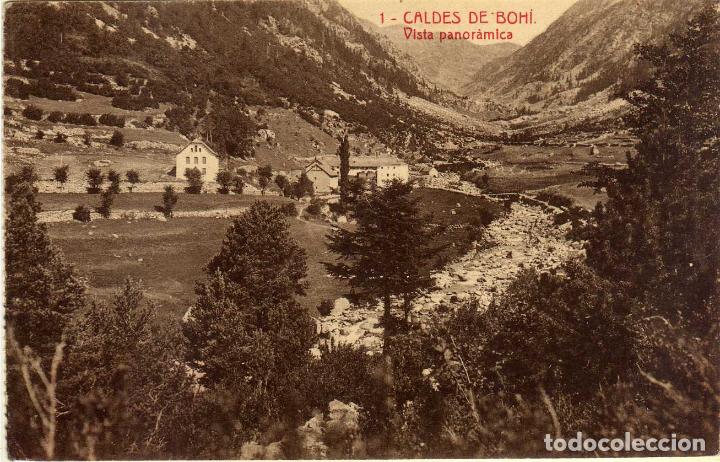 Postkarten: POSTAL CALDES DE BOHI (LERIDA) - VISTA PANORAMICA