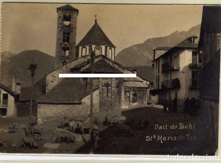 Postales: POSTAL FOTOGRAFICA - CALDAS DE BOHI (LERIDA) - VALL DE BOHI - STA. MARIA DE TAHULL