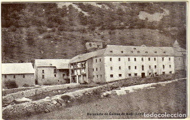 Postkarten: POSTAL BALNEARIO CALDAS DE BOHI (LERIDA) - HOSPEDERIA