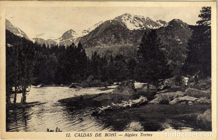 Postkarten: POSTAL CALDAS DE BOHI (LERIDA) - AIG&Uuml;ES TORTES