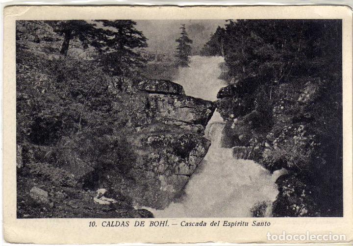 Postkarten: POSTAL CALDAS DE BOHI (LERIDA) - CASCADA DEL ESPIRITU SANTO