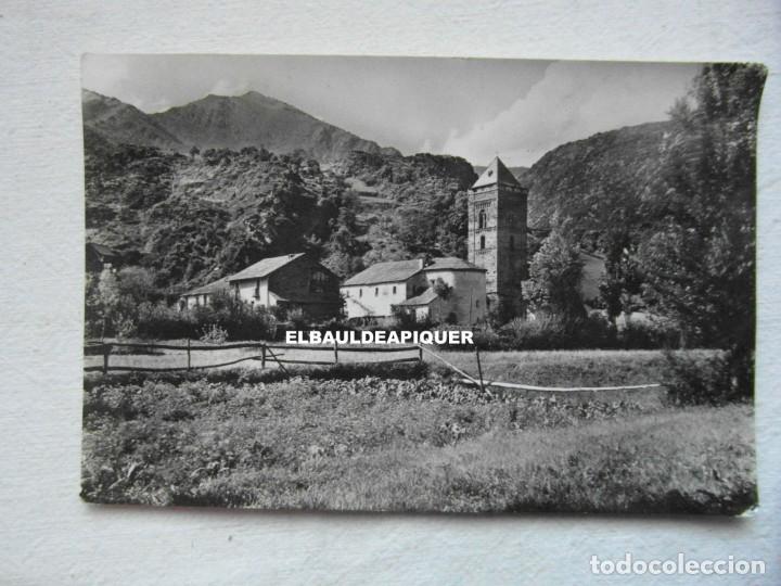 Postales: RIBERA DE CARDOS. LERIDA 8590. IGLESIA PARROQUIAL Y TORRE. ZERKOWITZ. CIRCULADA. 1962. CCTT