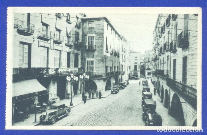 Postales: GERONA.- Plaza de la Rep&uacute;blica y Ayuntamiento- FOTOTIPIA HAUSER Y MENET. Edici&oacute;n D.C.P. Sin circular