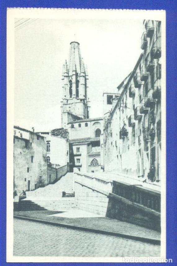 Postcards: GERONA.- Subida de San F&eacute;lix.- FOTOTIPIA HAUSER Y MENET. Edici&oacute;n D.C.P. Sin circular
