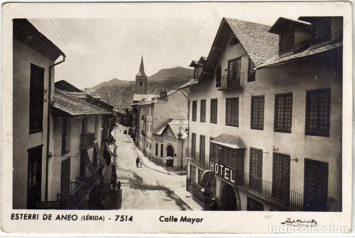 Postales: POSTAL ESTERRI DE ANEO (LERIDA) - CALLE MAYOR