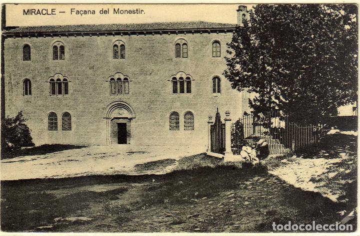 Postales: POSTAL MIRACLE (LERIDA) - FA&Ccedil;ANA DEL MONESTIR - EN REVERSO MAPA