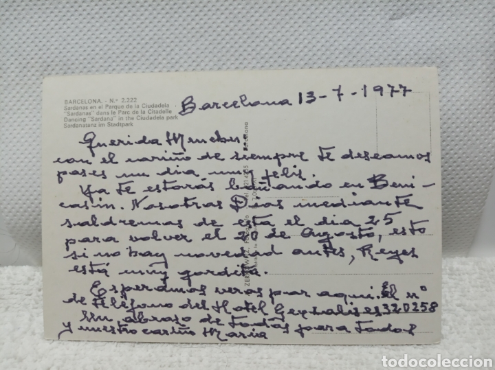 Postales: Barcelona sardanas - Foto 2